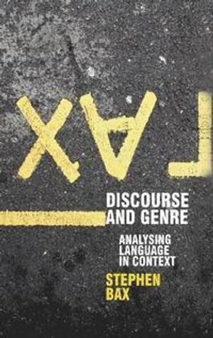 Discourse and Genre | 1:a upplagan