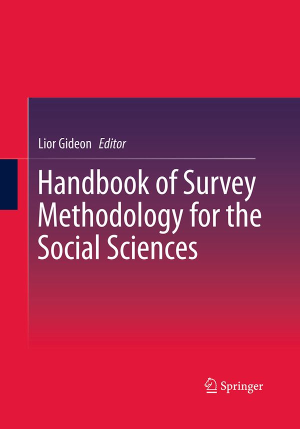 Handbook of Survey Methodology for the Social Sciences | 1:a upplagan
