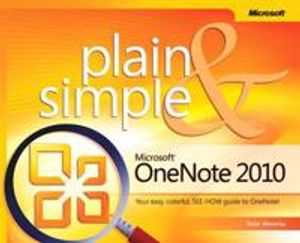 Microsoft OneNote 2010 Plain & Simple | 1:a upplagan