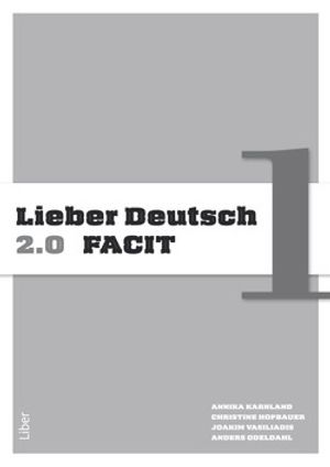 Lieber Deutsch 1 2.0 Facit |  2:e upplagan