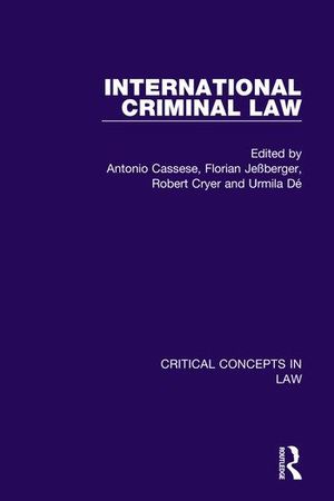 International Criminal Law | 1:a upplagan