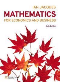 Mathematics for Economics plus MathXL pack