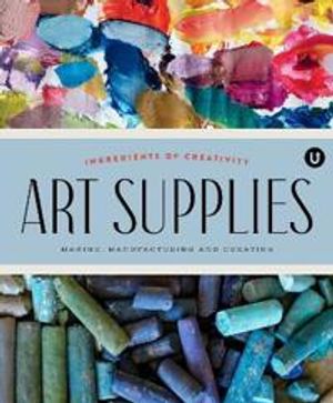 Art Supplies - Making Manufacturing and Creating. Ingredients of Creativity