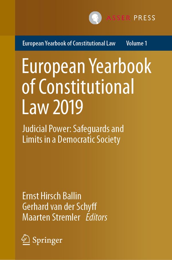 European Yearbook of Constitutional Law 2019 | 1:a upplagan
