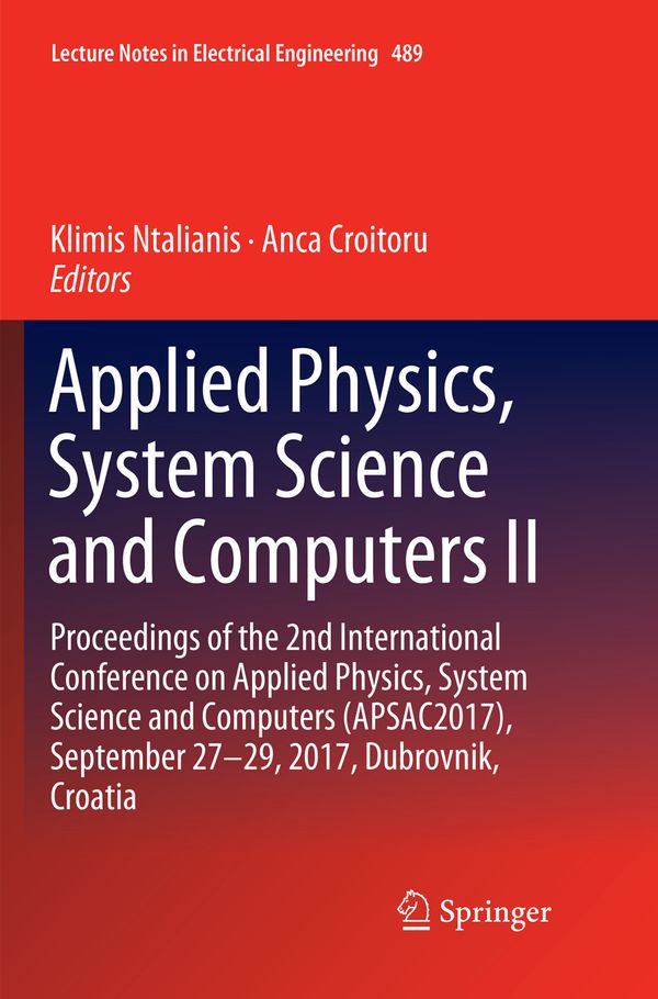 Applied Physics, System Science and Computers II | 1:a upplagan