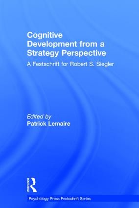 Cognitive Development from a Strategy Perspective | 1:a upplagan