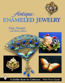 Antique enameled jewelry