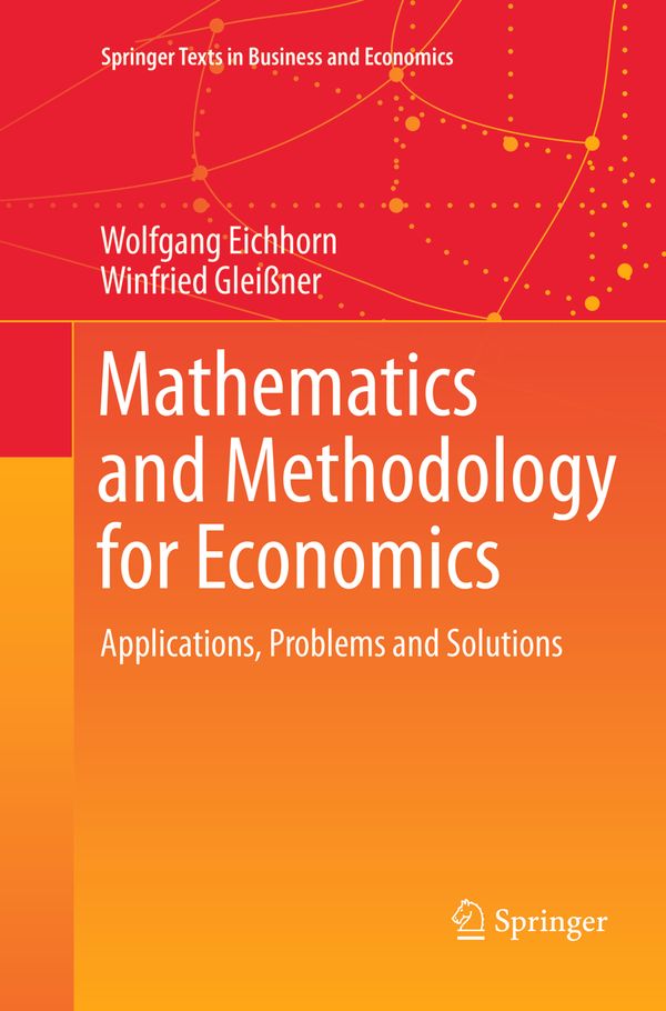 Mathematics and Methodology for Economics | 1:a upplagan