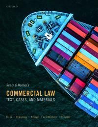 Sealy and Hooley's Commercial Law | 6:e upplagan