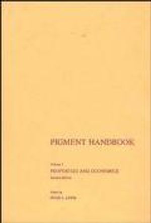 Pigment Handbook, Volume 1 |  2:e upplagan