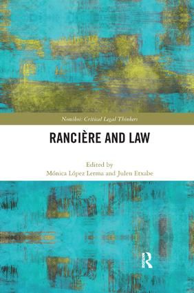 Ranciere and Law | 1:a upplagan