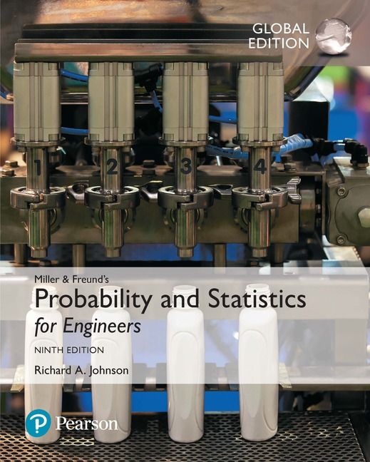 Miller & Freund's Probability and Statistics for Engineers, Global Edition | 9:e upplagan