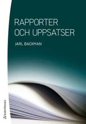 Rapporter och uppsatser | 3:e upplagan