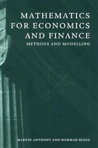 Mathematics for Economics and Finance | 0:e upplagan