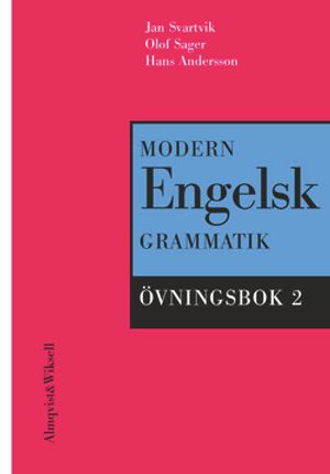 Modern engelsk grammatik Övningsbok 2 + Facit |  2:e upplagan