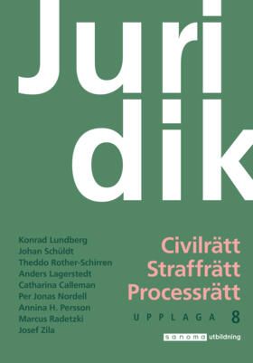 Juridik - Civilrätt, straffrätt, processrätt | 8:e upplagan