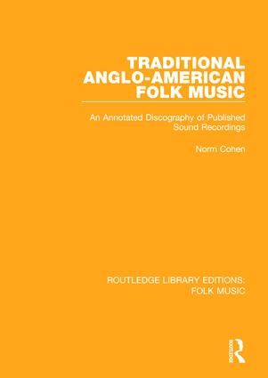 Traditional Anglo-American Folk Music | 1:a upplagan