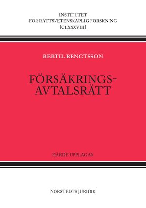 Försäkringsavtalsrätt | 4:e upplagan