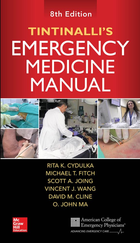 Tintinalli's Emergency Medicine Manual, Eighth Edition | 8:e upplagan