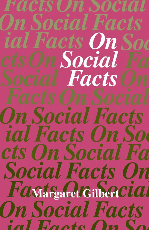 On Social Facts | 0:e upplagan