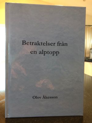 Betraktelser från en alptopp | 1:a upplagan