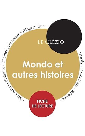 Fiche de lecture Mondo et autres histoires (Étude intégrale) | 0:e upplagan