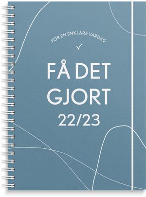 Kalender 22/23 Få det gjort blå