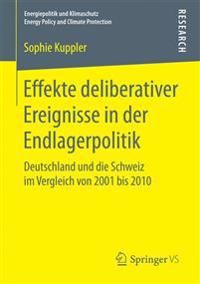 Effekte deliberativer Ereignisse in der Endlagerpolitik | 1:a upplagan
