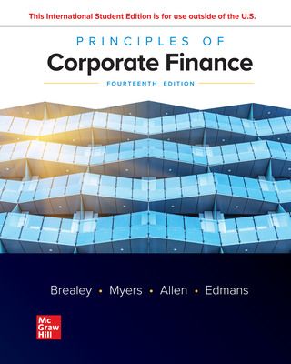Principles of Corporate Finance ISE | 14:e upplagan