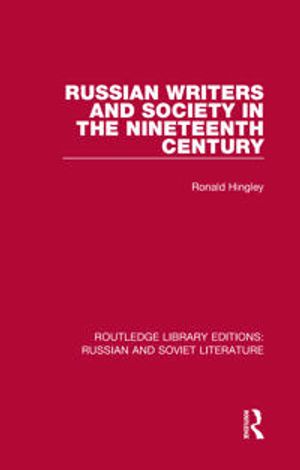 Russian Writers and Society in the Nineteenth Century | 1:a upplagan