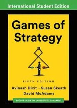 Games of strategy