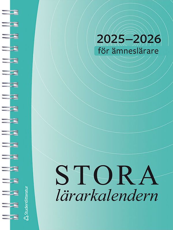 Stora ämneslärarkalendern 2025/2026 | 7:e upplagan