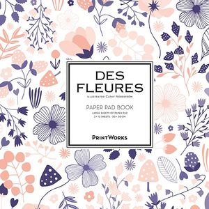 Des Fleures. Paper pad book : for all kinds of artwork | 1:a upplagan