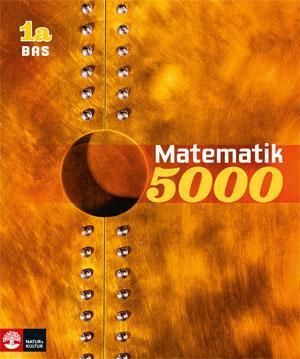 Matematik 5000 Kurs 1a Gul Lärobok Bas | 1:a upplagan