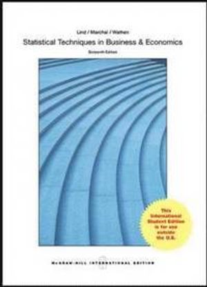 Statistical Techniques in Business and Economics (Int'l Ed) | 16:e upplagan