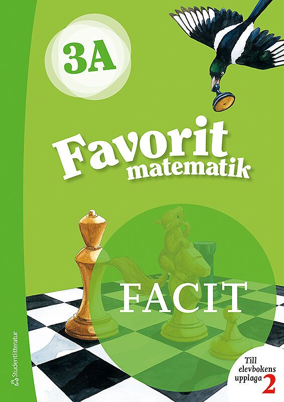 Favorit matematik 3A Facit 5-pack | 1:a upplagan