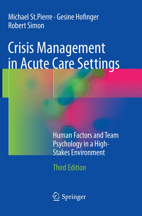 Crisis Management in Acute Care Settings | 3:e upplagan
