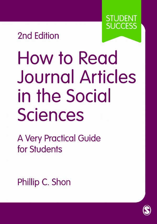 How to Read Journal Articles in the Social Sciences | 2:a upplagan