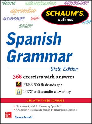 Schaum's Outlines Spanish Grammar | 0:e upplagan