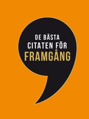 De bästa citaten för framgång