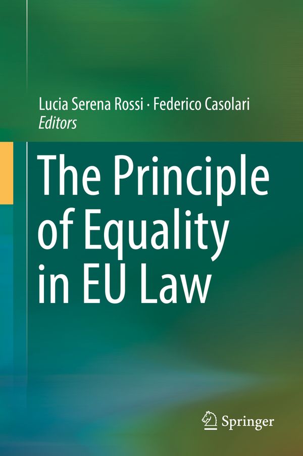 The Principle of Equality in EU Law | 1:a upplagan
