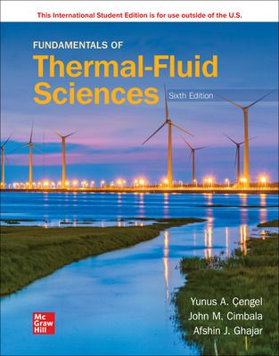Fundamentals of Thermal-Fluid Sciences ISE | 6:e upplagan
