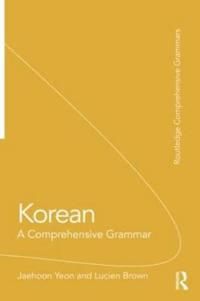 Korean - a comprehensive grammar