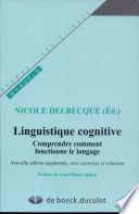Linguistique cognitive: comprendre comment fonctionne le langage | 0:e upplagan