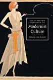 The Cambridge Companion to Modernist Culture