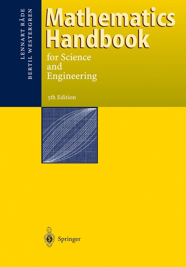 Mathematics Handbook for Science and Engineering | 0:e upplagan