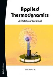 Applied Thermodynamics : Collection of Formulas