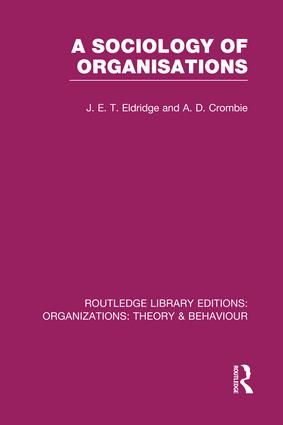 A Sociology of Organisations (RLE: Organizations) | 1:a upplagan