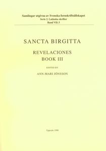 Sancta Birgitta: Revelaciones. Book 3