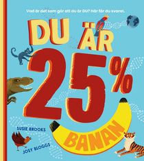 Du är 25% banan